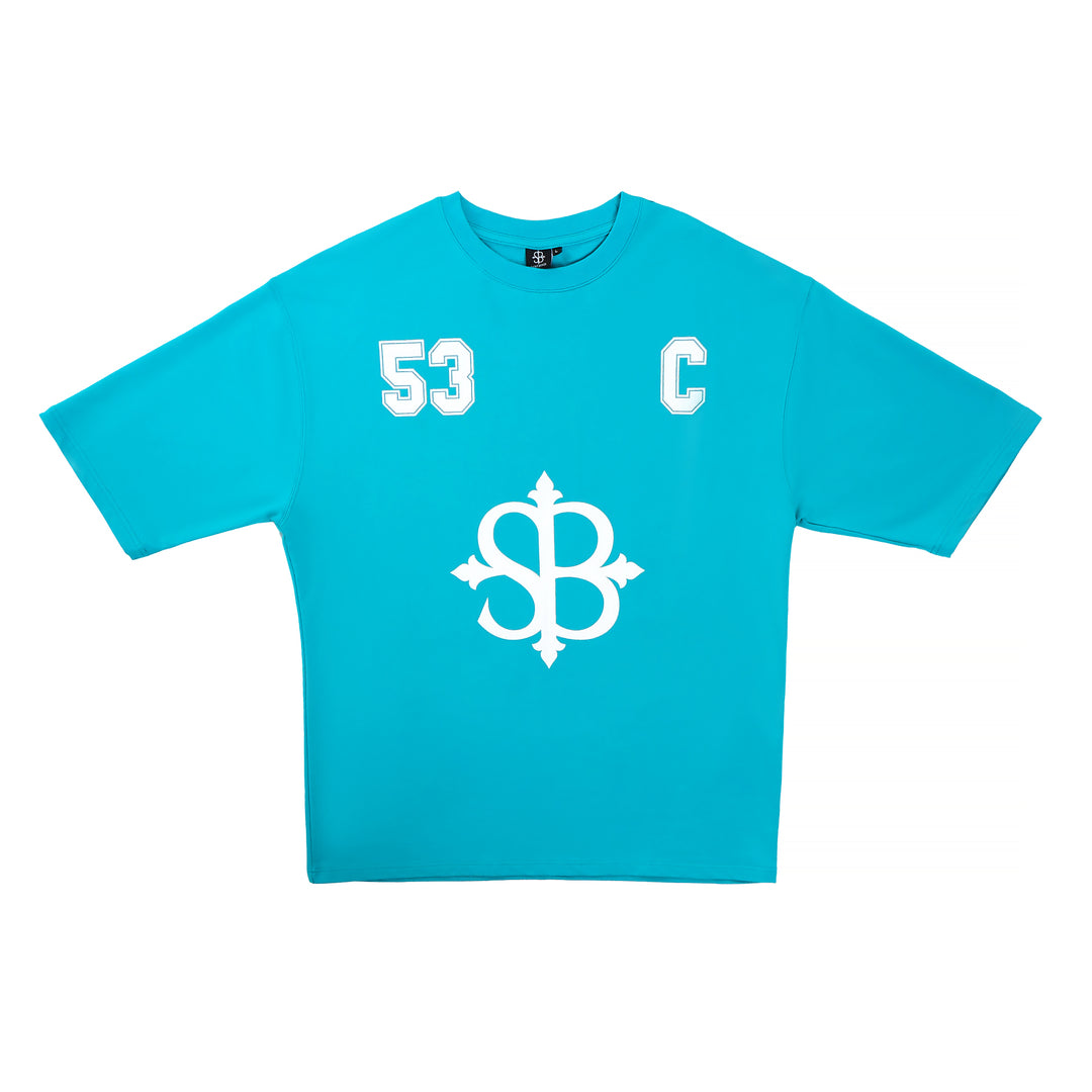 Fifty-three Turquoise Blue T-shirt