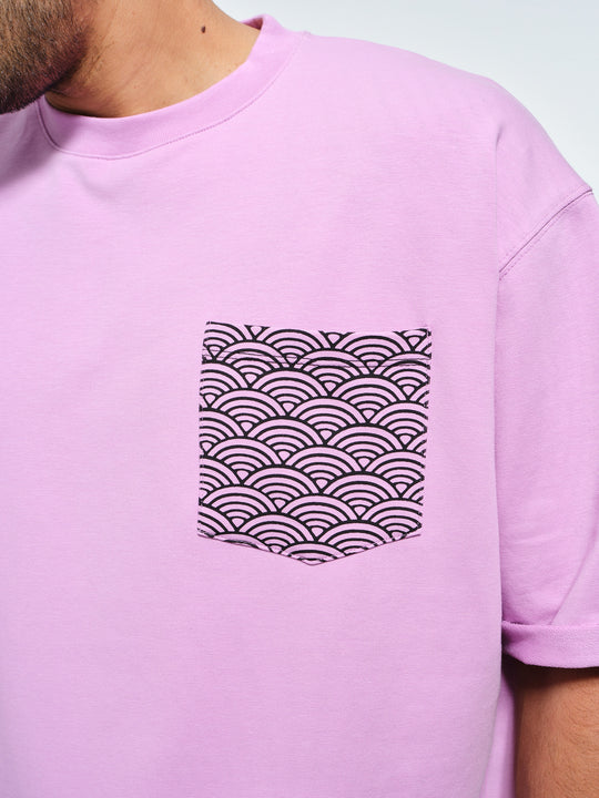 Kanagawa Signature Lavender T-shirt