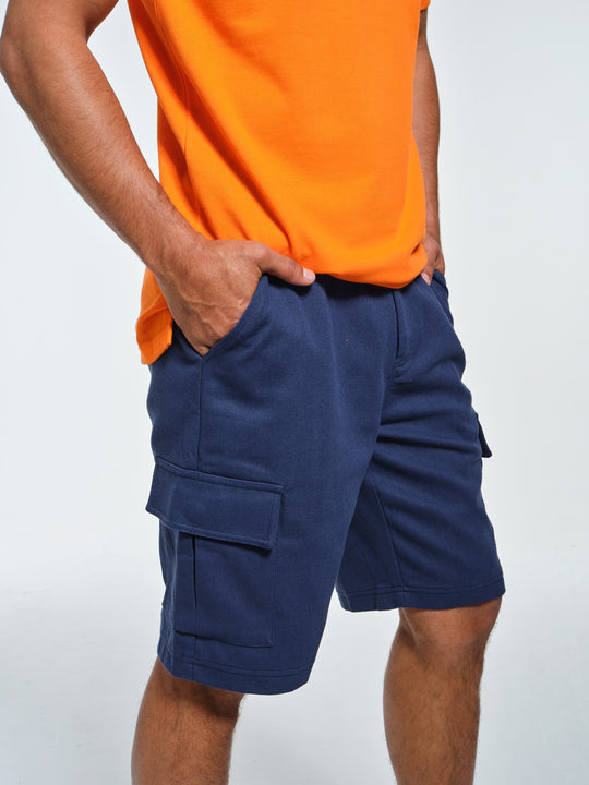 SB Cargo Shorts in Night Blue