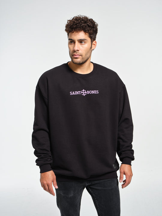 Rebel Black & Lavender Sweatshirt