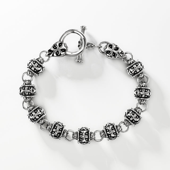 Range Bracelet in Sterling Silver
