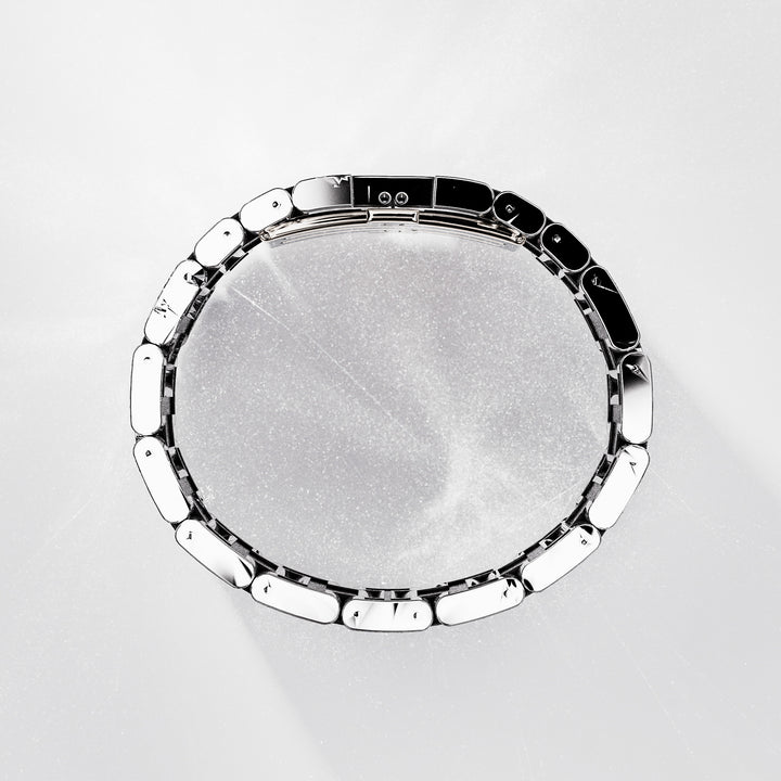 Pixel Signature Bracelet in Sterling Silver