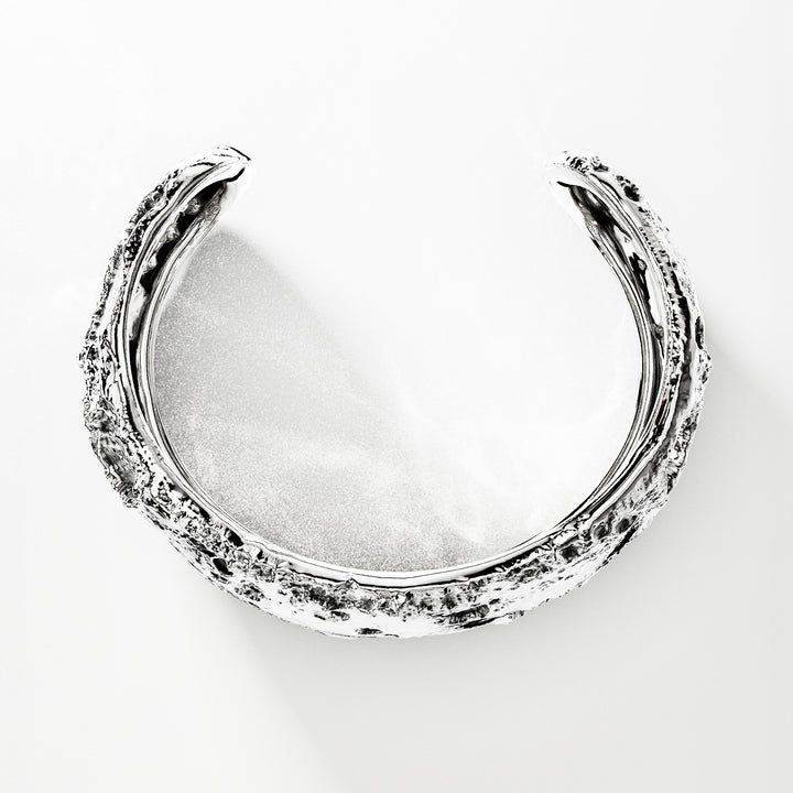 Moonshine Cuff Bracelet in Sterling Silver