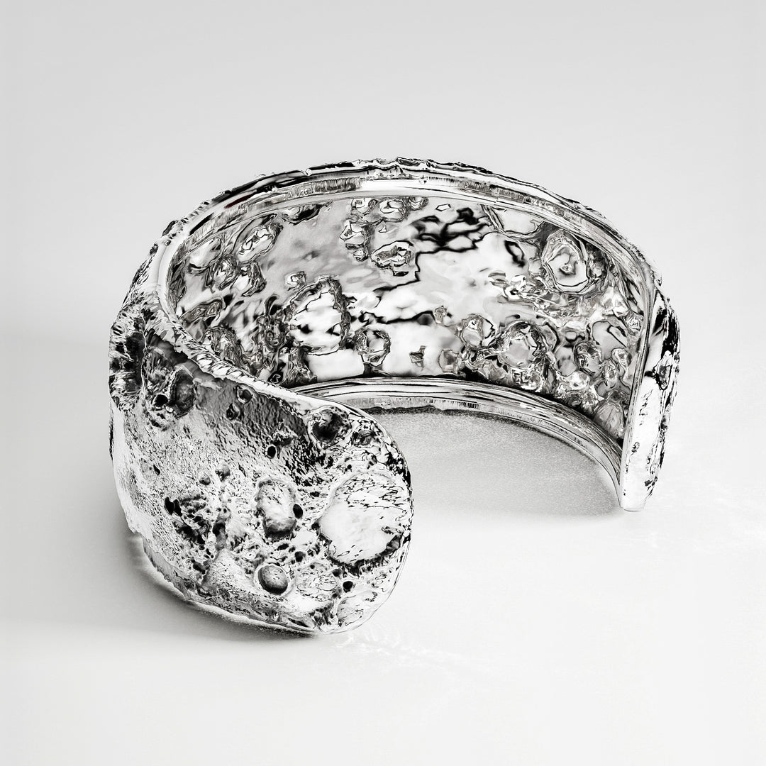 Moonshine Cuff Bracelet in Sterling Silver