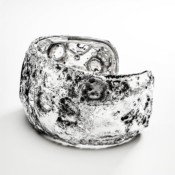 Moonshine Cuff Bracelet in Sterling Silver