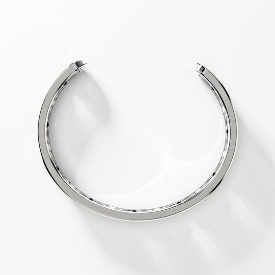 Leger Openwork Cuff Bracelet in Sterling Silver