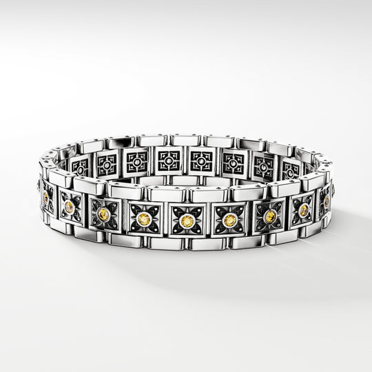 SB Signature Sapphire Bracelet in Sterling Silver