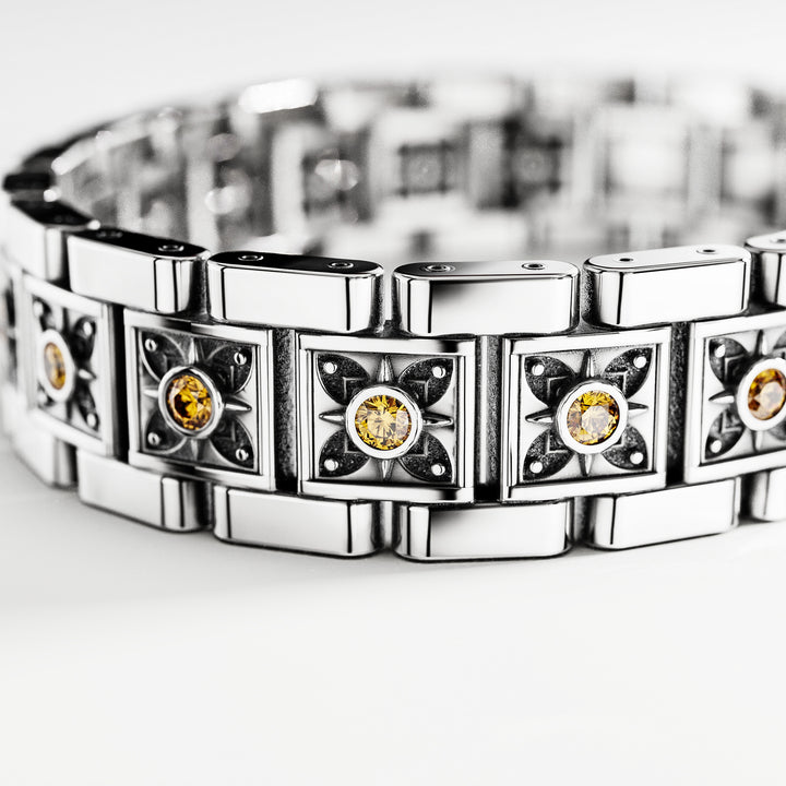 SB Signature Sapphire Bracelet in Sterling Silver