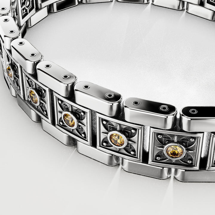 SB Signature Sapphire Bracelet in Sterling Silver