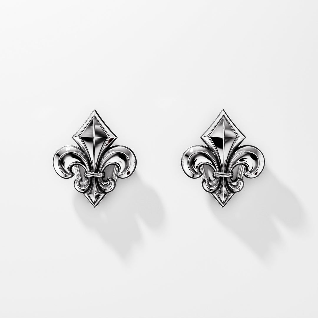 Noble Lily Sneaker Charms in Sterling Silver