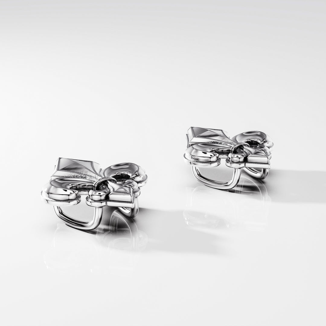 Noble Lily Sneaker Charms in Sterling Silver