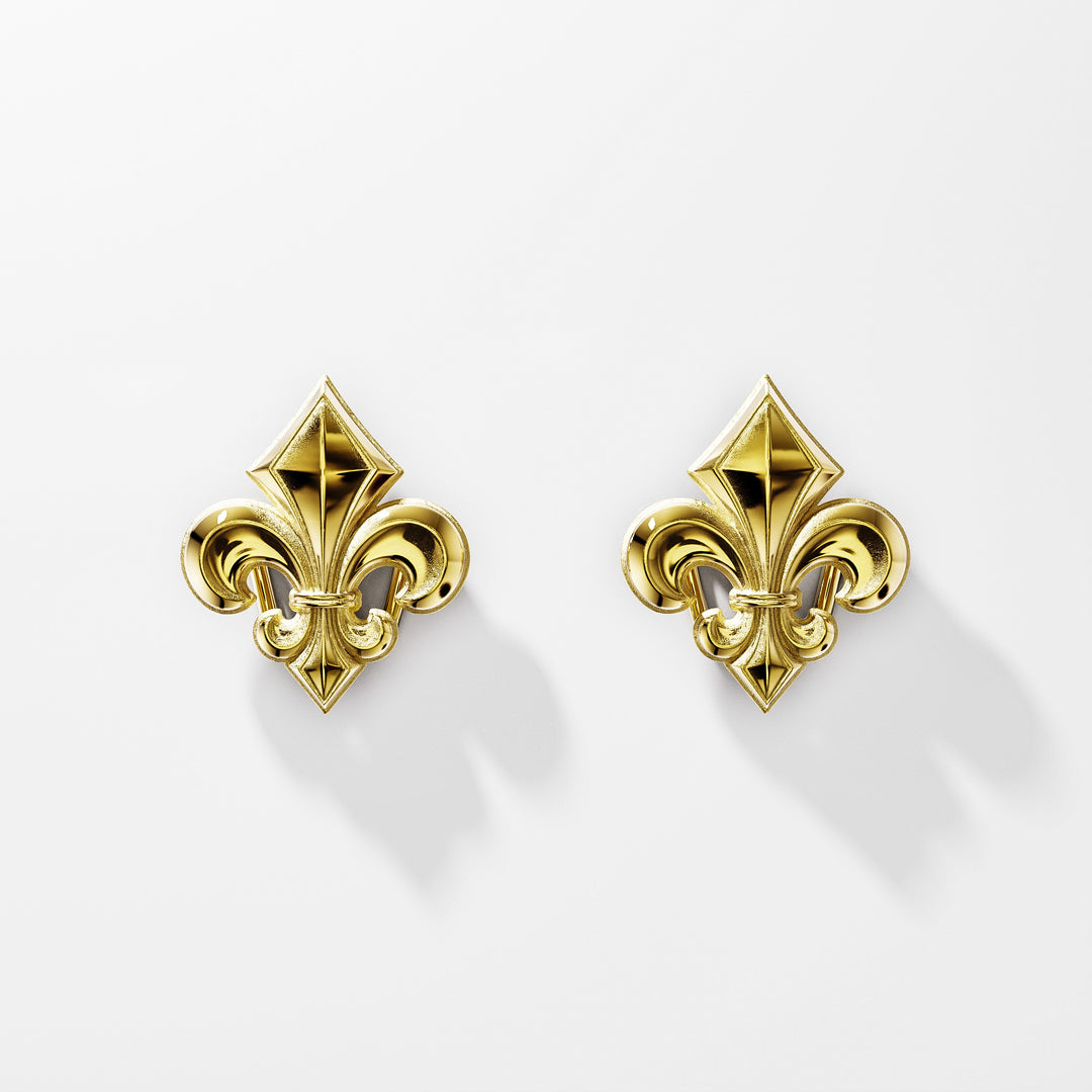 Noble Lily Sneaker Charms in 18k Gold