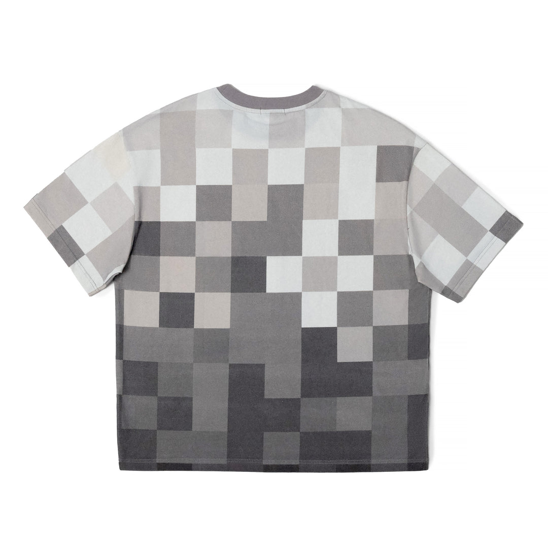Signature Pixel in Grayscale T-shirt