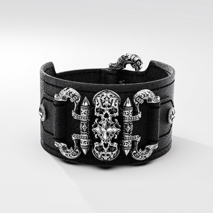 Inquisitor Black Cuff Bracelet