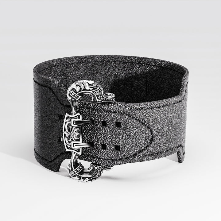 Inquisitor Black Cuff Bracelet