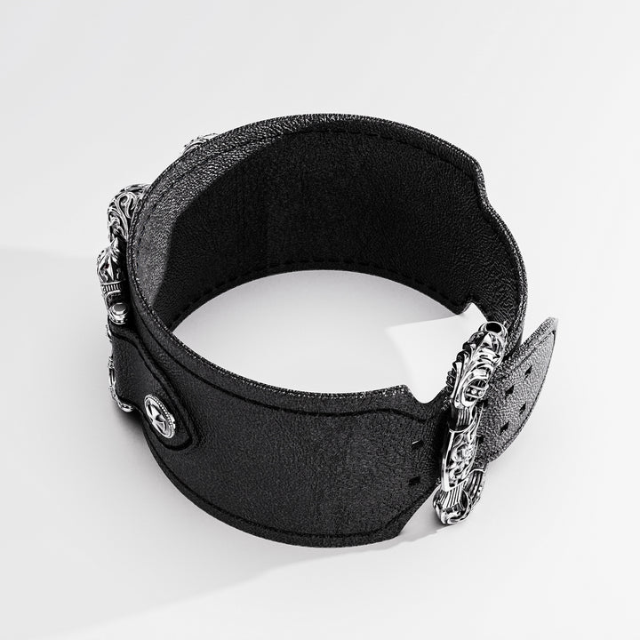 Inquisitor Black Cuff Bracelet