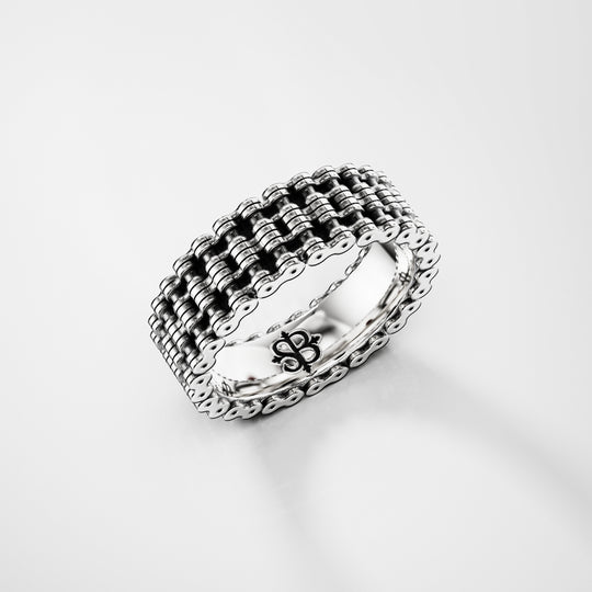 Indian Ring in Sterling Silver