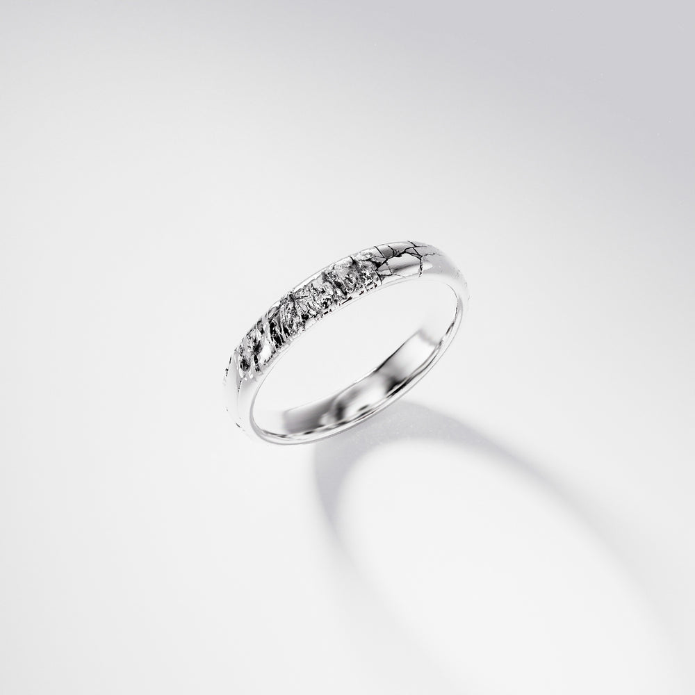 Century Band Ring in Sterling Silver, 3.5 mm