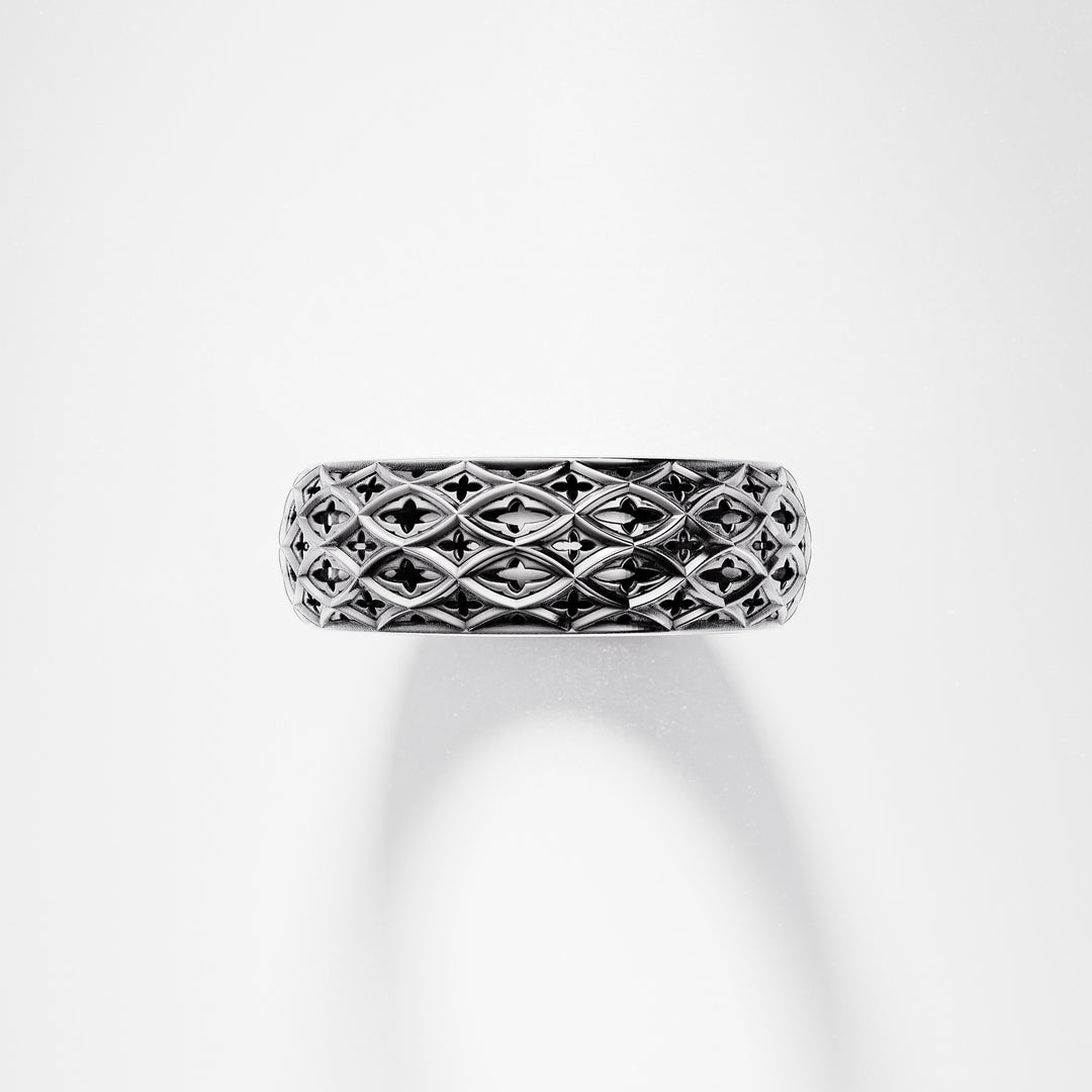 Tracery Ring in Sterling SIlver
