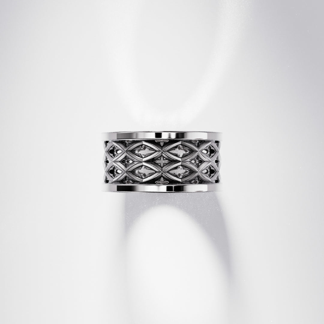 Ajoure Ring in Sterling Silver