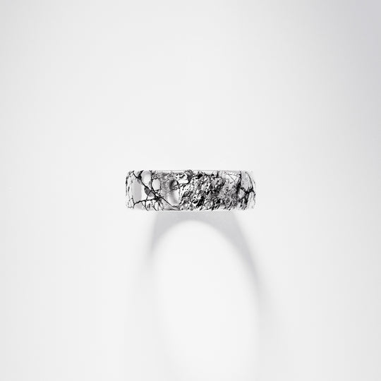 Century Band Ring in Sterling Silver, 6 mm