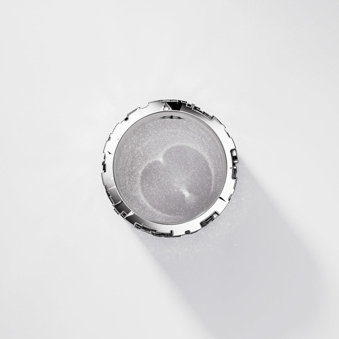Pixel Ring in Sterling Silver