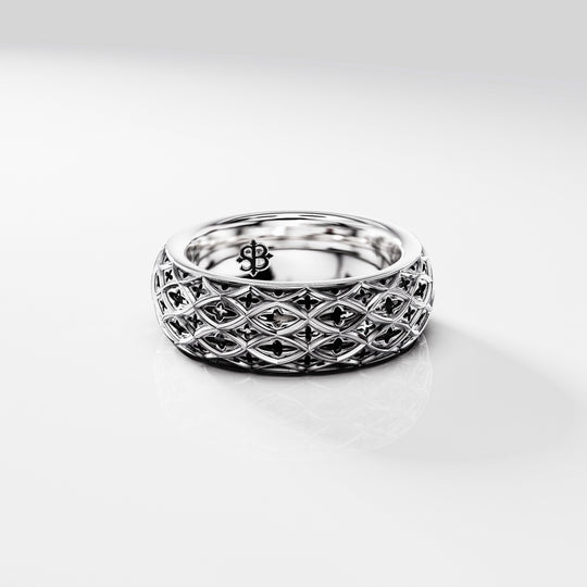 Tracery Ring in Sterling SIlver