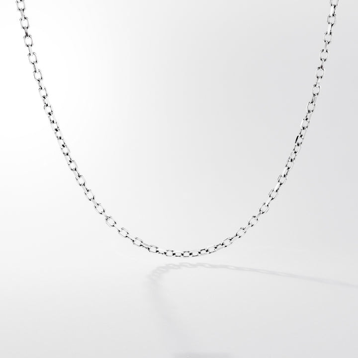 Anchor Chain Necklace in Sterling Silver, 5 mm