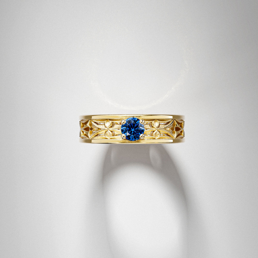 Leger Openwork Solitaire XL Sapphire