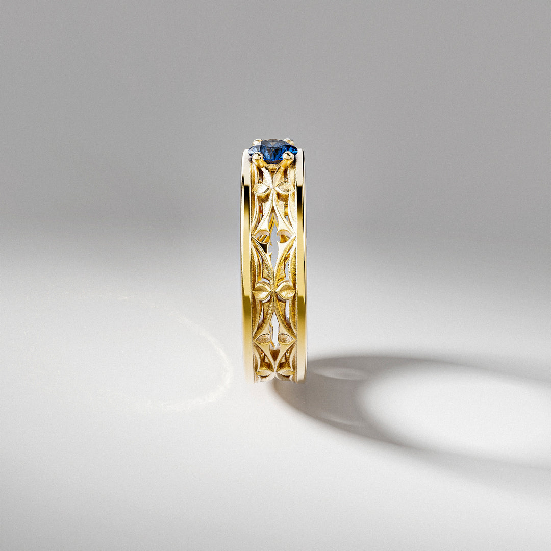 Leger Openwork Solitaire XL Sapphire