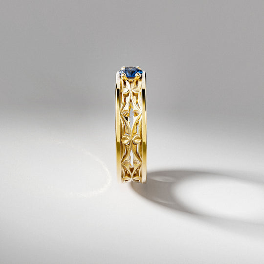 Leger Openwork Solitaire XL Sapphire