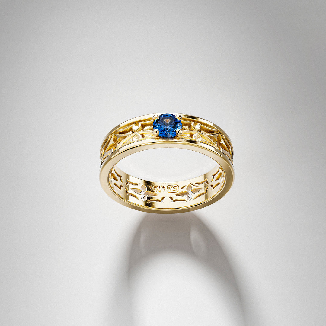 Leger Openwork Solitaire XL Sapphire