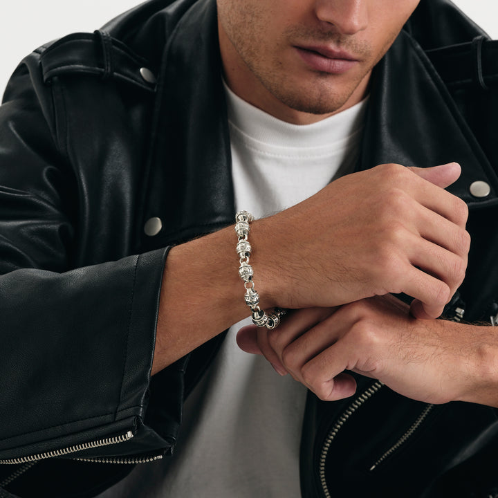 Range Bracelet in Sterling Silver